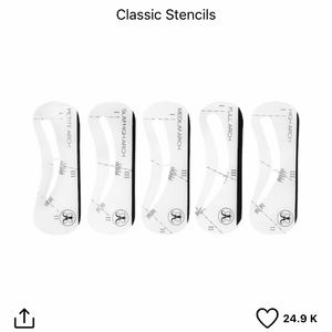 NEW ANASTASIA BEVERLY HILLS Brow Stencils